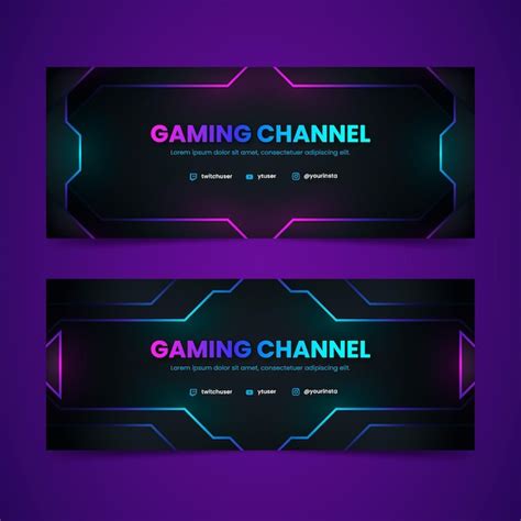 background design for gaming|Gaming Banner Vectors & Illustrations for Free Download .